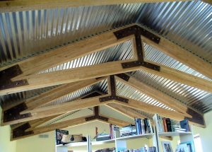 Corrugated Galv Ceiling